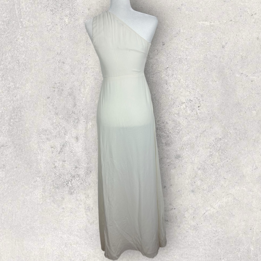 NWT Reformation Evelyn Gown Maxi Dress Womens Size 2 One Shoulder Bridesmaid NEW - Picture 6 of 12